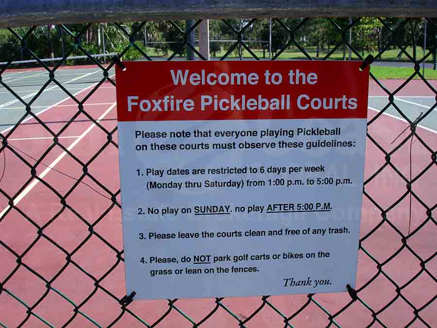 Fox Haven Tennis Courts